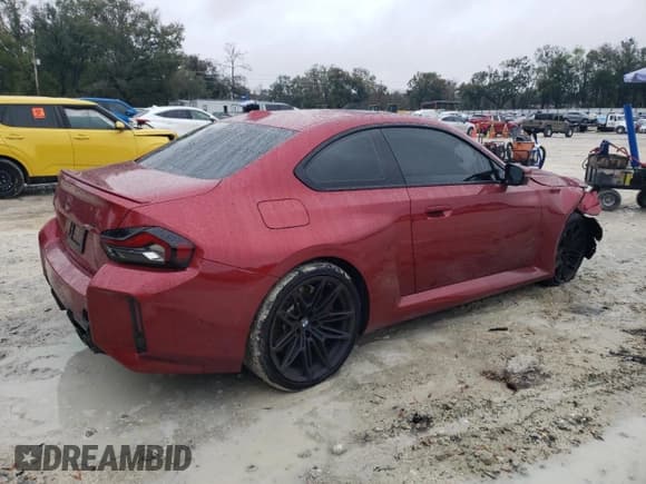 ✅ 2025 BMW M2 • VIN: 3MF23DM08S8F02990 • Lot: 46709765. Wystawiony na Copart z przebiegiem 4 373 mil. Bezpłatny archiwum sprzedaży aukcyjnych z USA i szczegółowy raport historii pojazdu na DreamBid. Zdjęcie 3.