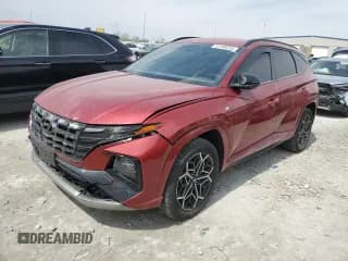 ✅ 2022 Hyundai Tucson N Line • VIN: KM8JFCAE5NU151409 • Lot: 53190245. Wystawiony na Copart z przebiegiem 163 714 mil. Bezpłatny archiwum sprzedaży aukcyjnych z USA i szczegółowy raport historii pojazdu na DreamBid. Zdjęcie 1.
