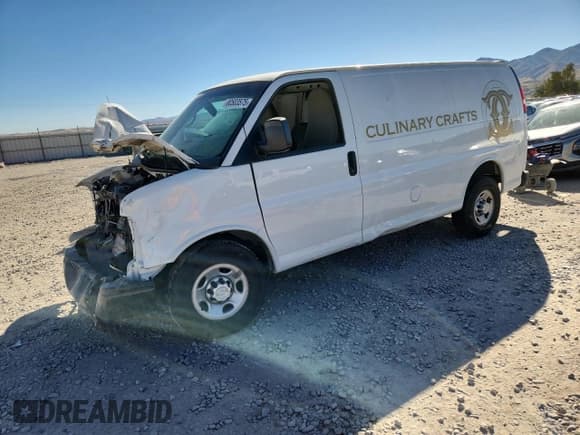 ✅ 2014 Chevrolet Express Cargo • VIN: 1GCWGFCA5E1200502 • Lot: 80503575. Listed on Copart with 99,783 mi. Free auction sales archive from the USA and detailed vehicle history report at DreamBid. Image 1.
