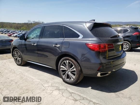 ✅ 2020 Acura MDX Technology • VIN: 5J8YD4H57LL043348 • Lot: 54212835. Listed on Copart with 74,747 mi. Free auction sales archive from the USA and detailed vehicle history report at DreamBid. Image 2.