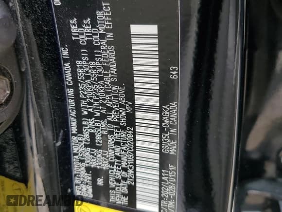 ✅ 2007 Lexus RX 350 • VIN: 2T2HK31U97C020842 • Lot: 57143295. Listed on Copart with 149,519 mi. Free auction sales archive from the USA and detailed vehicle history report at DreamBid. Image 13.