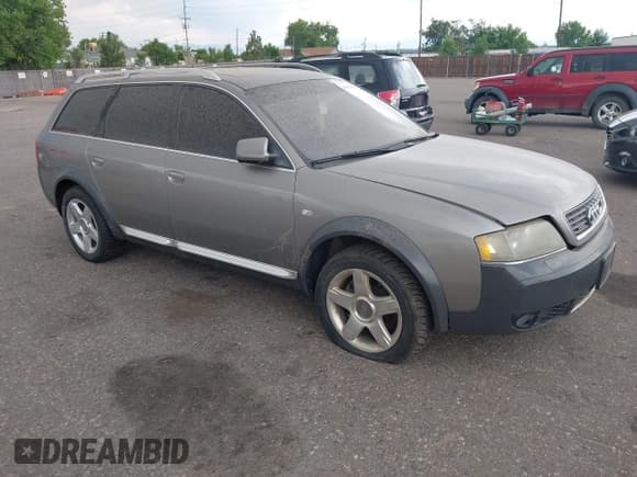 ✅ 2004 Audi allroad A6 V8 • VIN: WA1YD64B24N007878 • Lot: 42654835. Listed on IAAI with 155,043 mi. Free auction sales archive from the USA and detailed vehicle history report at DreamBid. Image 1.