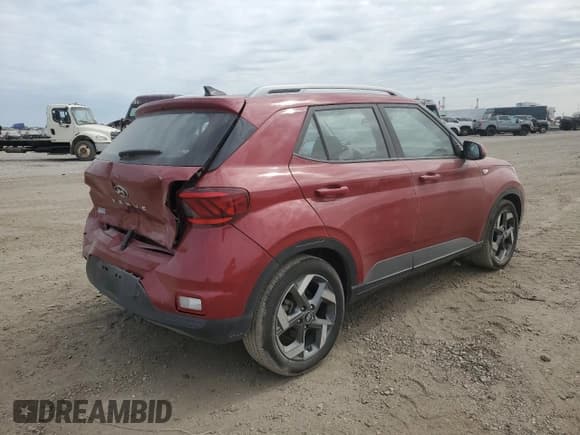 ✅ 2021 Hyundai Venue SEL • VIN: KMHRC8A38MU103022 • Lot: 76540004. Listed on Copart with 89,871 mi. Free auction sales archive from the USA and detailed vehicle history report at DreamBid. Image 3.