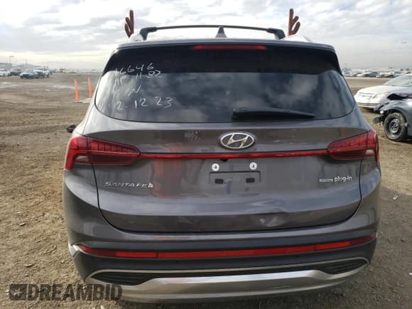 ✅ 2023 Hyundai Santa Fe Limited • VIN: KM8S7DA29PU066833 • Lot: 81000083. Wystawiony na Copart z przebiegiem 13 542 mil. Bezpłatny archiwum sprzedaży aukcyjnych z USA i szczegółowy raport historii pojazdu na DreamBid. Zdjęcie 6.