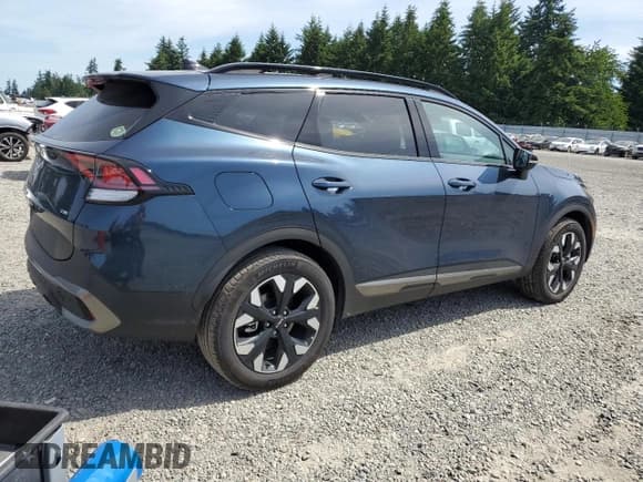 ✅ 2024 Kia Sportage X-Line • VIN: KNDPYDDH5R7171720 • Lot: 59400885. Listed on Copart with 12,173 mi. Free auction sales archive from the USA and detailed vehicle history report at DreamBid. Image 3.