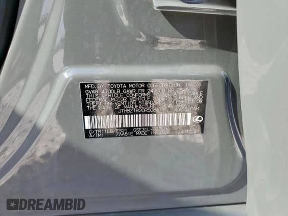 ✅ 2024 Lexus IS 350 F Sport • VIN: JTHBZ1B20R5081115 • Lot: 85091155. Wystawiony na Copart z przebiegiem 38 015 mil. Bezpłatny archiwum sprzedaży aukcyjnych z USA i szczegółowy raport historii pojazdu na DreamBid. Zdjęcie 13.