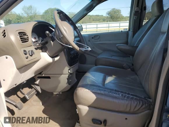 2005 Dodge Caravan SXT with VIN 2D4GP44L05R288222, listed as a Copart auction lot 75776424 with 219,977 mi miles and Salvage title. Bid and sale history available at DreamBid. Image 7.