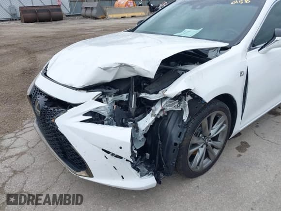 ✅ 2020 Lexus ES 350 F Sport • VIN: 58AGZ1B10LU075797 • Lot: 42330158. Listed on IAAI with 60,021 mi. Free auction sales archive from the USA and detailed vehicle history report at DreamBid. Image 6.