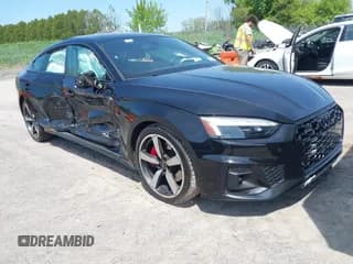 ✅ 2023 Audi A5 Sportback S line Premium Plus • VIN: WAUFACF56PA020881 • Lot: 42251421. Listed on IAAI with 19,493 mi. Free auction sales archive from the USA and detailed vehicle history report at DreamBid. Image 1.