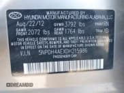 ✅ 2013 Hyundai Elantra Limited • VIN: 5NPDH4AEXDH215986 • Lot: 43225687. Listed on IAAI with 182,063 mi. Free auction sales archive from the USA and detailed vehicle history report at DreamBid. Image 9.