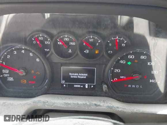 ✅ 2023 Chevrolet Silverado 1500 Custom • VIN: 1GCPABEK7PZ222199 • Lot: 42552747. Wystawiony na IAAI z przebiegiem 30 690 mil. Bezpłatny archiwum sprzedaży aukcyjnych z USA i szczegółowy raport historii pojazdu na DreamBid. Zdjęcie 7.