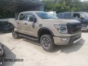 ✅ 2023 Nissan Titan Pro-4X • VIN: 1N6AA1FB4PN111502 • Lot: 60640414. Listed on Copart with 13,254 mi. Free auction sales archive from the USA and detailed vehicle history report at DreamBid. Image 4.