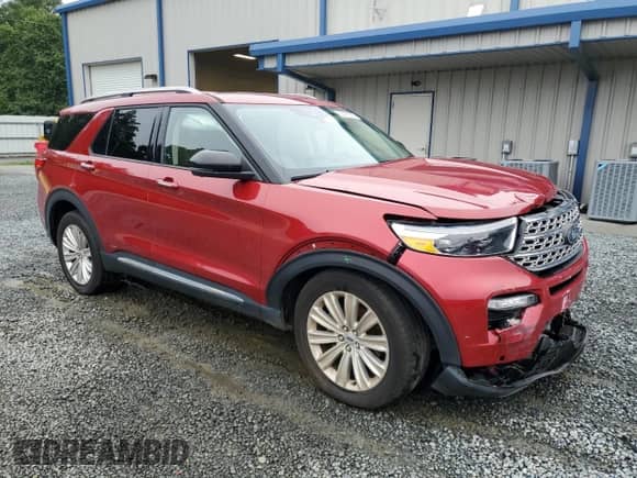 2022 Ford Explorer Limited z VIN 1FMSK8FH2NGA71368, wystawiony jako Copart lot #68498025 z przebiegiem 72 482 mil mil oraz Szkoda całkowita • Salvage title. Historia ofert i sprzedaży dostępna na DreamBid. Obrazek 4.