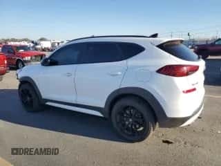 2019 Hyundai Tucson Ultimate z VIN KM8J3CAL9KU967171, wystawiony jako Copart lot #80754085 z przebiegiem 79 943 mil mil oraz Szkoda całkowita • Salvage title. Historia ofert i sprzedaży dostępna na DreamBid. Obrazek 2.