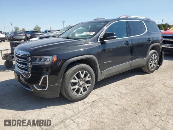 ✅ 2023 GMC Acadia SLT • VIN: 1GKKNML40PZ114882 • Lot: 71817865. Listed on Copart with 37,856 mi. Free auction sales archive from the USA and detailed vehicle history report at DreamBid. Image 1.