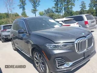 ✅ 2020 BMW X7 xDrive40i • VIN: 5UXCW2C04L9A03438 • Лот: 43187346. Опубликован ранее на IAAI с пробегом 102 740 миль. Бесплатный доступ к архиву аукционных продаж из США и подробный отчёт об истории автомобиля на DreamBid. Изображение 1.