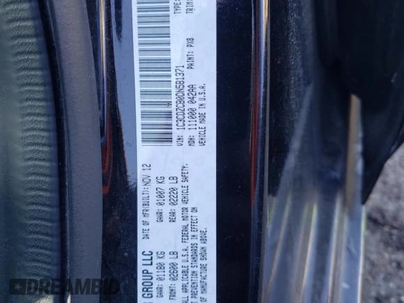 ✅ 2013 Dodge Avenger SXT • VIN: 1C3CDZCB0DN581371 • Лот: 71846024. Опубликован ранее на Copart с пробегом 118 856 миль. Бесплатный доступ к архиву аукционных продаж из США и подробный отчёт об истории автомобиля на DreamBid. Изображение 12.