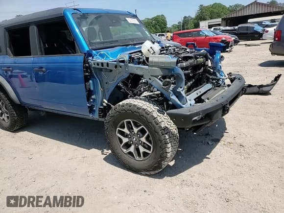 ✅ 2024 Ford Bronco Badlands • VIN: 1FMEE9BP5RLA31676 • Lot: 52140665. Listed on Copart with Not provided. Free auction sales archive from the USA and detailed vehicle history report at DreamBid. Image 15.