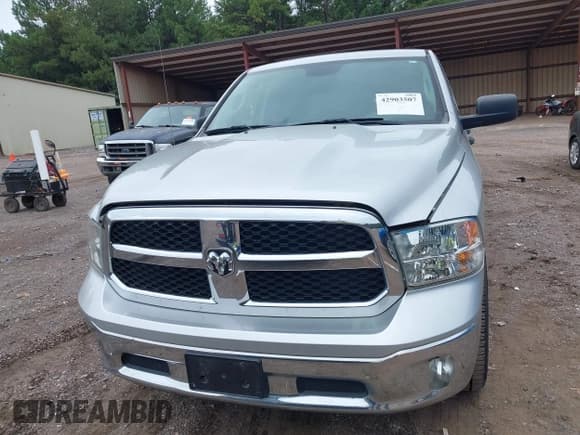 ✅ 2019 Ram 1500 Tradesman • VIN: 1C6RR6FG1KS520999 • Lot: 42903507. Listed on IAAI with 92,331 mi. Free auction sales archive from the USA and detailed vehicle history report at DreamBid. Image 12.