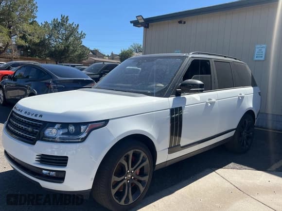 ✅ 2017 Land Rover Range Rover • VIN: SALGW2FE9HA351421 • Lot: 72602724. Listed on Copart with 80,494 mi. Free auction sales archive from the USA and detailed vehicle history report at DreamBid. Image 2.