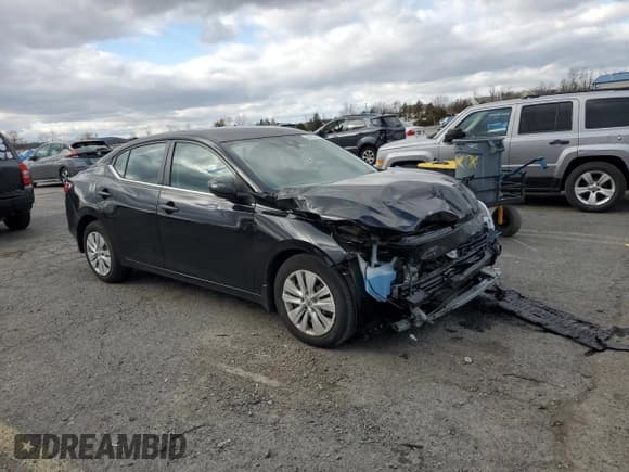 ✅ 2024 Nissan Sentra S • VIN: 3N1AB8BV2RY247564 • Lot: 93052005. Listed on Copart with 2,183 mi. Free auction sales archive from the USA and detailed vehicle history report at DreamBid. Image 4.