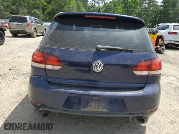 ✅ 2012 Volkswagen Golf GTI w/Conv & Sunroof • VIN: WVWEV7AJ4CW222484 • Lot: 57270915. Listed on Copart with Not provided. Free auction sales archive from the USA and detailed vehicle history report at DreamBid. Image 6.