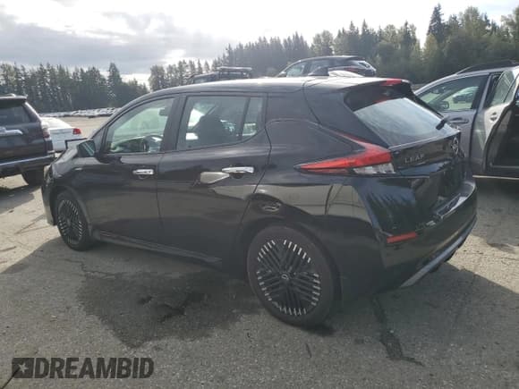 ✅ 2023 Nissan LEAF SV Plus • VIN: 1N4CZ1CV5PC559168 • Lot: 84660445. Listed on Copart with 15,684 mi. Free auction sales archive from the USA and detailed vehicle history report at DreamBid. Image 2.