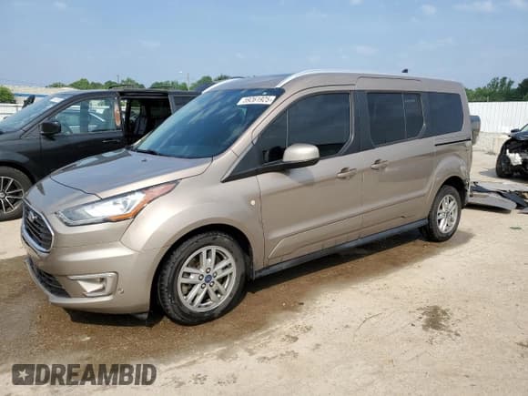✅ 2020 Ford Transit Connect Titanium • VIN: NM0GE9G27L1456858 • Lot: 59261925. Listed on Copart with 68,470 mi. Free auction sales archive from the USA and detailed vehicle history report at DreamBid. Image 1.