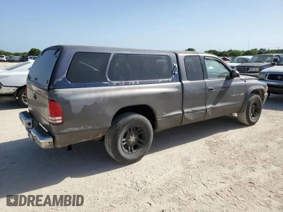 2002 Dodge Dakota with VIN 1B7GL12X32S716758, listed as a Copart auction lot 61710754 with 265,494 mi miles and Salvage title. Bid and sale history available at DreamBid. Image 3.