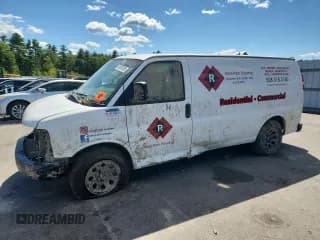 ✅ 2010 Chevrolet Express Cargo • VIN: 1GCUGADX1A1173791 • Lot: 69561835. Listed on Copart with Not provided. Free auction sales archive from the USA and detailed vehicle history report at DreamBid. Image 1.