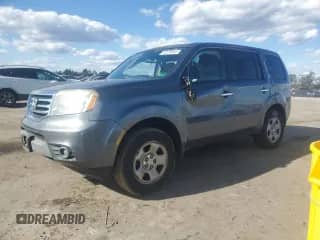 2013 Honda Pilot LX with VIN 5FNYF4H22DB062473, listed as a Copart auction lot 82676305 with 151,470 mi miles and Salvage title. Bid and sale history available at DreamBid. Image 1.
