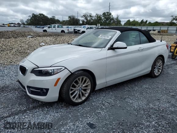 ✅ 2016 BMW 2 Series 228i • VIN: WBA1K9C53GV322846 • Lot: 80268295. Wystawiony na Copart z przebiegiem 30 808 mil. Bezpłatny archiwum sprzedaży aukcyjnych z USA i szczegółowy raport historii pojazdu na DreamBid. Zdjęcie 1.