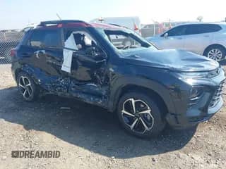 2022 Chevrolet TrailBlazer RS с VIN KL79MTSL0NB024277, выставлен на аукционе IAAI как лот 43207961 с пробегом 81 076 миль миль и . История ставок и продаж доступна на DreamBid. Изображение 1.