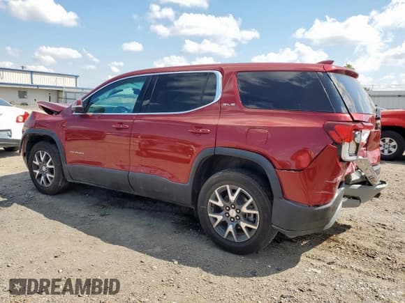 ✅ 2020 GMC Acadia SLE • VIN: 1GKKNKLA1LZ164159 • Lot: 84950385. Listed on Copart with 99,580 mi. Free auction sales archive from the USA and detailed vehicle history report at DreamBid. Image 2.
