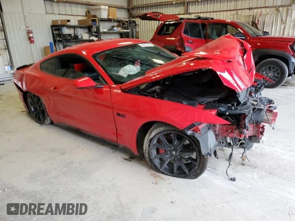 ✅ 2017 Ford Mustang GT Premium • VIN: 1FA6P8CF1H5343991 • Lot: 89550705. Listed on Copart with 123,719 mi. Free auction sales archive from the USA and detailed vehicle history report at DreamBid. Image 4.