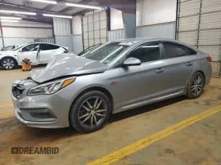 2017 Hyundai Sonata Sport with VIN 5NPE34AB6HH500134, listed as a Copart auction lot 59710035 with 118,615 mi miles and Salvage title. Bid and sale history available at DreamBid. Image 1.