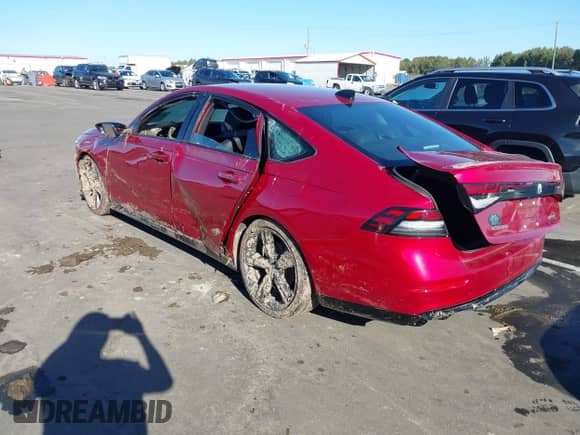 2023 Honda Accord Sport-L z VIN 1HGCY2F79PA018721, wystawiony jako IAAI lot #43383394 z przebiegiem Nie podano mil oraz . Historia ofert i sprzedaży dostępna na DreamBid. Obrazek 3.