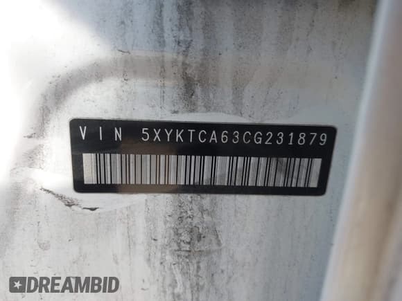 ✅ 2012 Kia Sorento LX • VIN: 5XYKTCA63CG231879 • Lot: 43668750. Listed on IAAI with 192,396 mi. Free auction sales archive from the USA and detailed vehicle history report at DreamBid. Image 9.