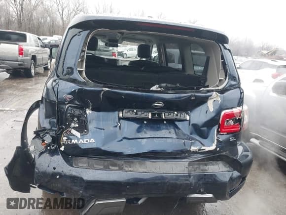 ✅ 2020 Nissan Armada SL • VIN: JN8AY2NC2L9617576 • Лот: 41461881. Опубликован ранее на IAAI с пробегом 108 734 миль. Бесплатный доступ к архиву аукционных продаж из США и подробный отчёт об истории автомобиля на DreamBid. Изображение 16.