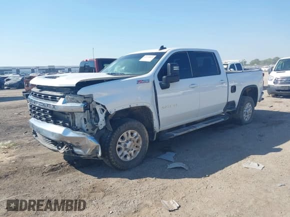 ✅ 2023 Chevrolet Silverado 2500HD LT • VIN: 1GC1YNEY8PF244396 • Лот: 43334825. Опубликован ранее на IAAI с пробегом Не указан. Бесплатный доступ к архиву аукционных продаж из США и подробный отчёт об истории автомобиля на DreamBid. Изображение 2.