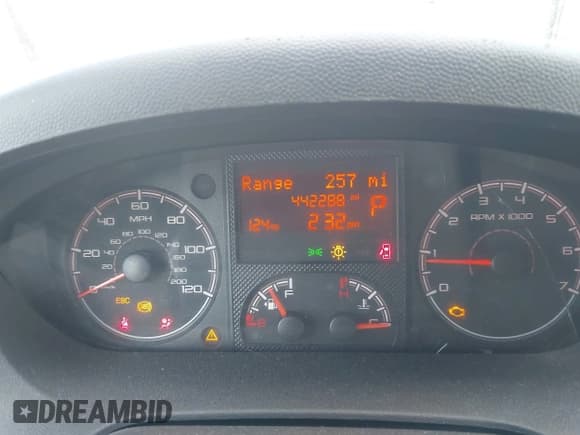 ✅ 2018 Ram ProMaster Cargo • VIN: 3C6URVJG2JE149980 • Lot: 43521702. Listed on IAAI with 442,288 mi. Free auction sales archive from the USA and detailed vehicle history report at DreamBid. Image 7.