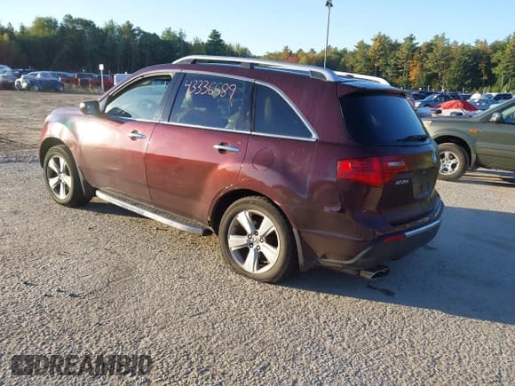 ✅ 2011 Acura MDX Technology • VIN: 2HNYD2H47BH500093 • Lot: 43336589. Wystawiony na IAAI z przebiegiem 175 087 mil. Bezpłatny archiwum sprzedaży aukcyjnych z USA i szczegółowy raport historii pojazdu na DreamBid. Zdjęcie 3.