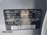 ✅ 2014 Hyundai Elantra SE • VIN: KMHDH4AE5EU135661 • Lot: 43444129. Listed on IAAI with 255,698 mi. Free auction sales archive from the USA and detailed vehicle history report at DreamBid. Image 9.