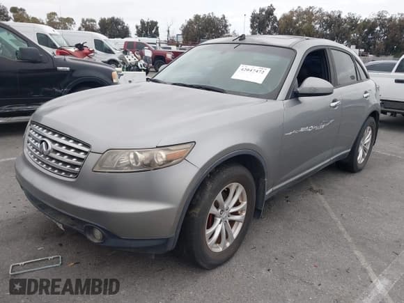 ✅ 2003 Infiniti FX Options • VIN: JNRBS08W33X402022 • Lot: 42047472. Listed on IAAI with 203,438 mi. Free auction sales archive from the USA and detailed vehicle history report at DreamBid. Image 2.