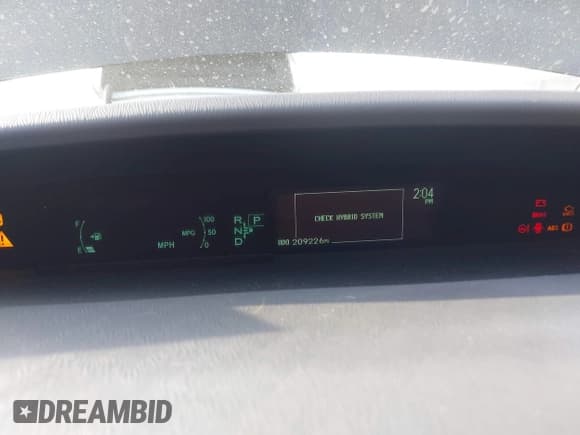 ✅ 2010 Toyota Prius III • VIN: JTDKN3DU3A5155624 • Lot: 43787356. Wystawiony na IAAI z przebiegiem 209 226 mil. Bezpłatny archiwum sprzedaży aukcyjnych z USA i szczegółowy raport historii pojazdu na DreamBid. Zdjęcie 7.