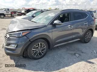 2021 Hyundai Tucson Ultimate с VIN KM8J33AL5MU330801, выставлен на аукционе Copart как лот 82196735 с пробегом 53 419 миль миль и Списание • Salvage title. История ставок и продаж доступна на DreamBid. Изображение 1.