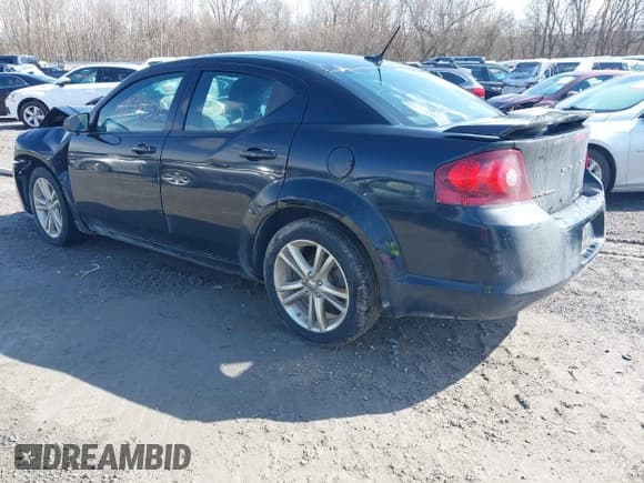 ✅ 2014 Dodge Avenger SE • VIN: 1C3CDZABXEN110977 • Lot: 41954638. Listed on IAAI with 206,912 mi. Free auction sales archive from the USA and detailed vehicle history report at DreamBid. Image 4.