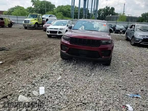 2023 Jeep Grand Cherokee Altitude X with VIN 1C4RJHAG7P8882956, listed as a Copart auction lot 64030955 with Not provided miles and Salvage title. Bid and sale history available at DreamBid. Image 14.