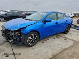 ✅ 2024 Nissan Sentra SV • VIN: 3N1AB8CV5RY297230 • Lot: 94758915. Listed on Copart with 39,622 mi. Free auction sales archive from the USA and detailed vehicle history report at DreamBid. Image 1.