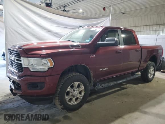 ✅ 2020 Ram 2500 Big Horn • VIN: 3C6UR5DJ9LG106719 • Лот: 84250295. Опубликован ранее на Copart с пробегом 71 624 миль. Бесплатный доступ к архиву аукционных продаж из США и подробный отчёт об истории автомобиля на DreamBid. Изображение 1.